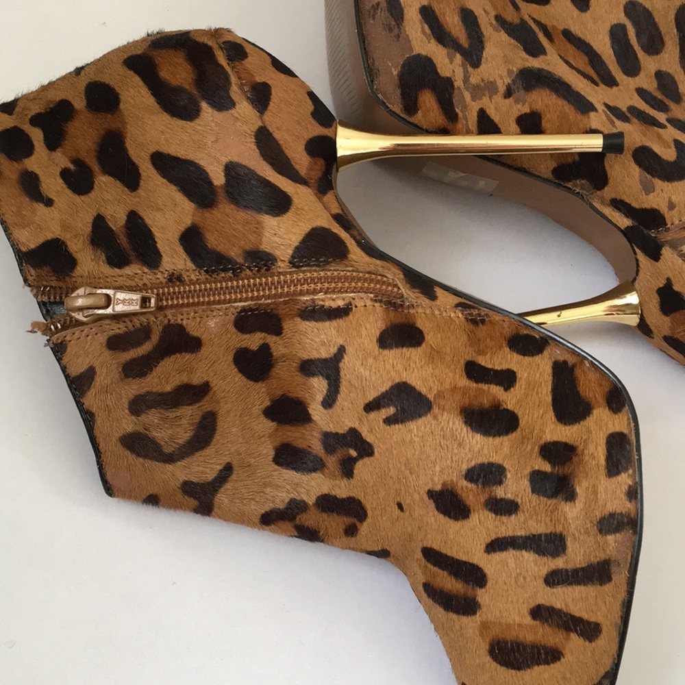Animal print booties - Picture 3 of 6